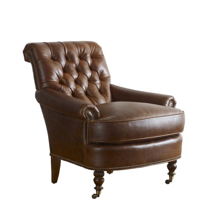Highland House Furniture 1035LE WILLIAM LEATHER CHAIR